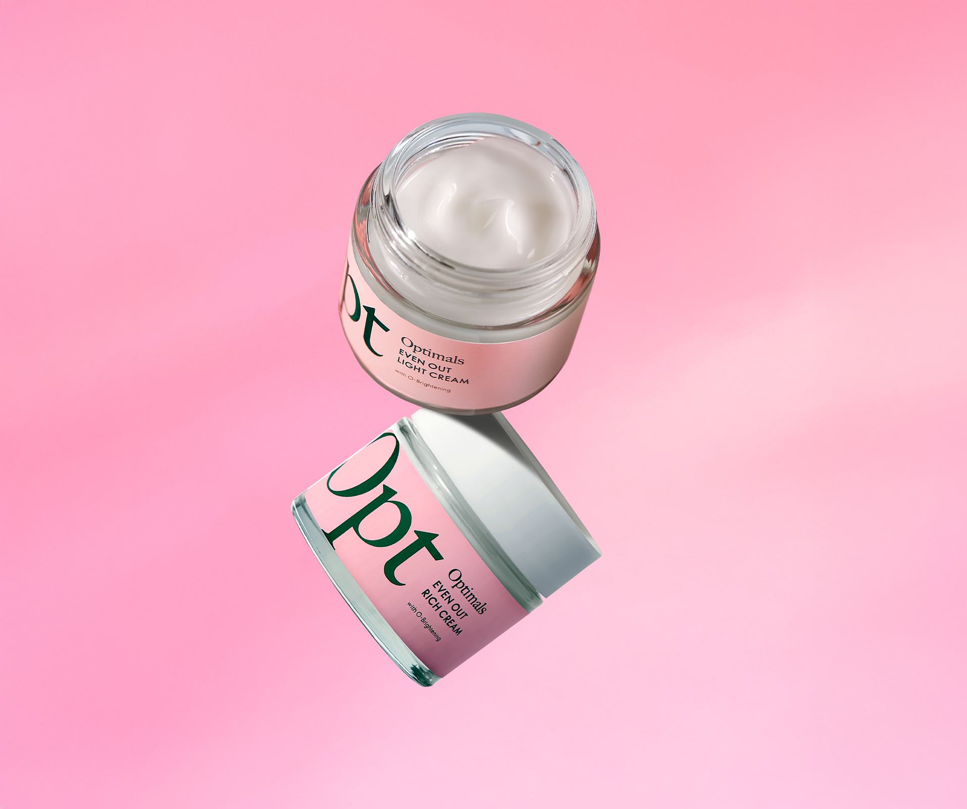 a jar of cream on top of a container