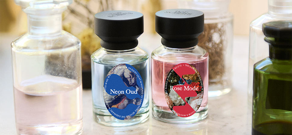 Niche perfumes created with Givaudan