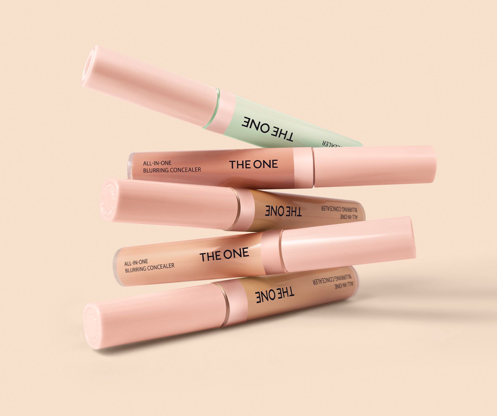 a group of makeup tubes