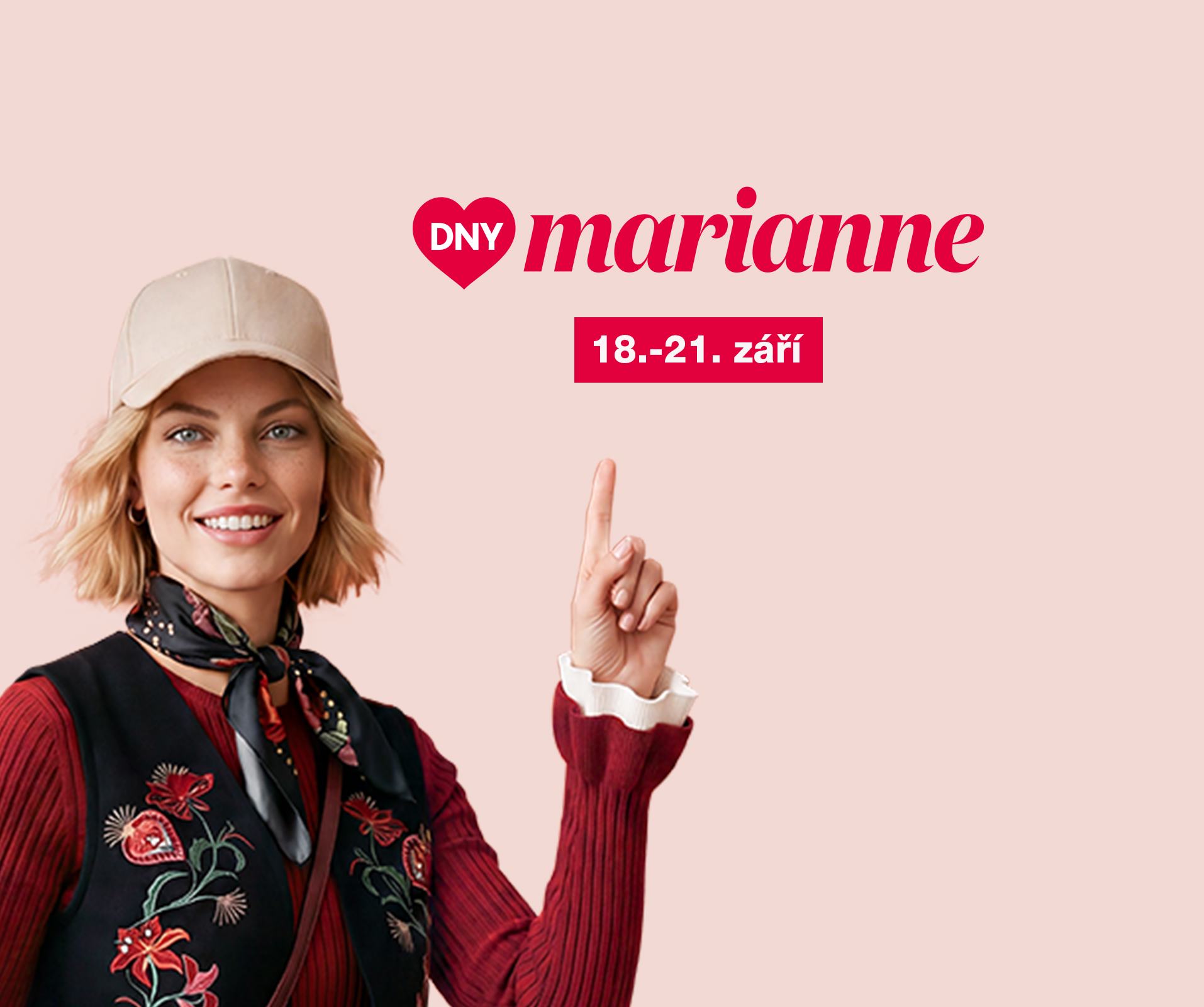 žena ukazující prstem nahoru