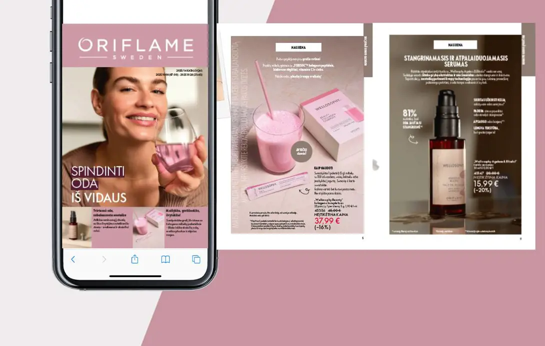 PERŽIŪRĖKITE NAUJĄJĮ E. KATALOGĄ