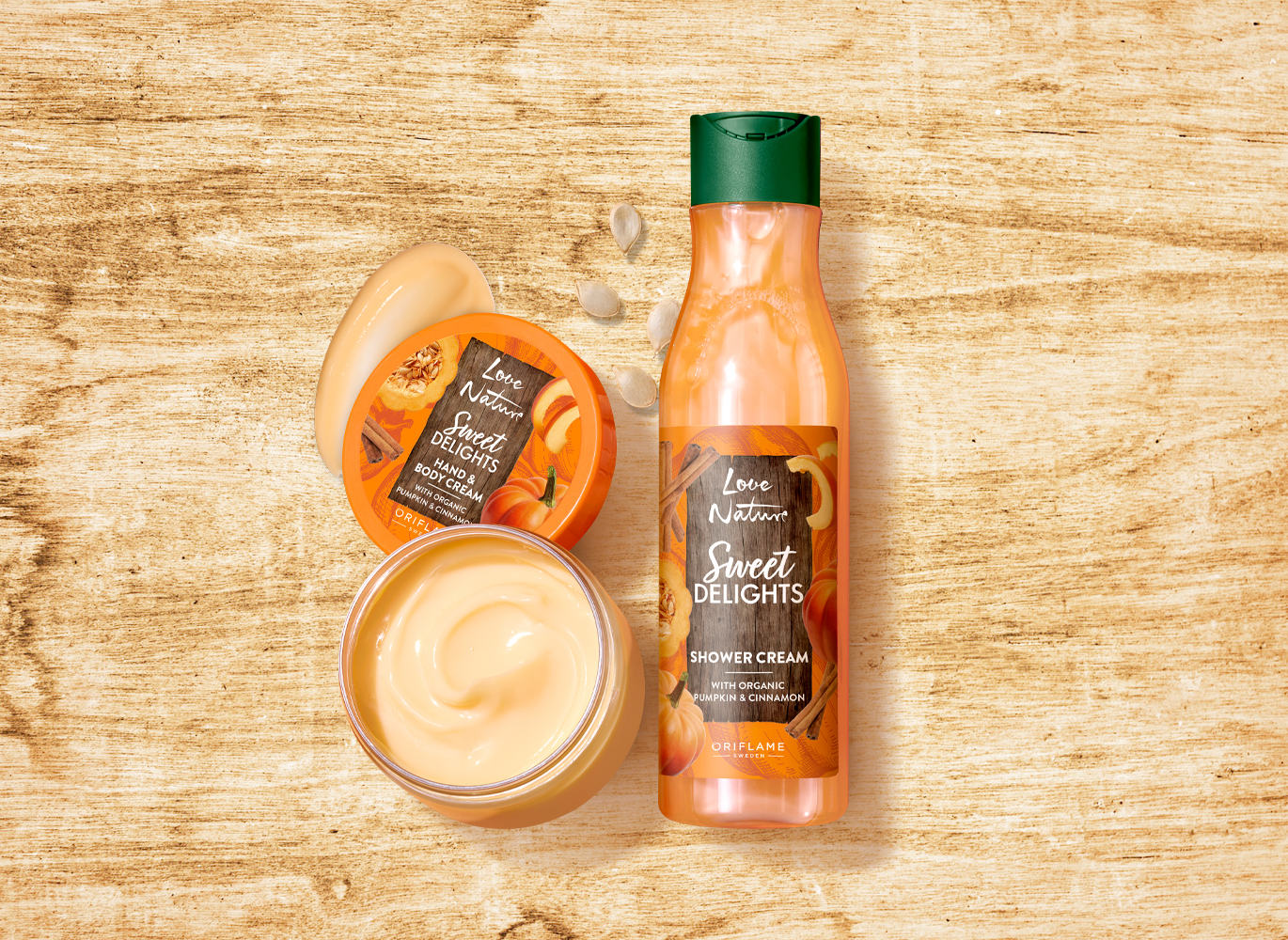 Deliciously scented Love Nature Sweet Delights