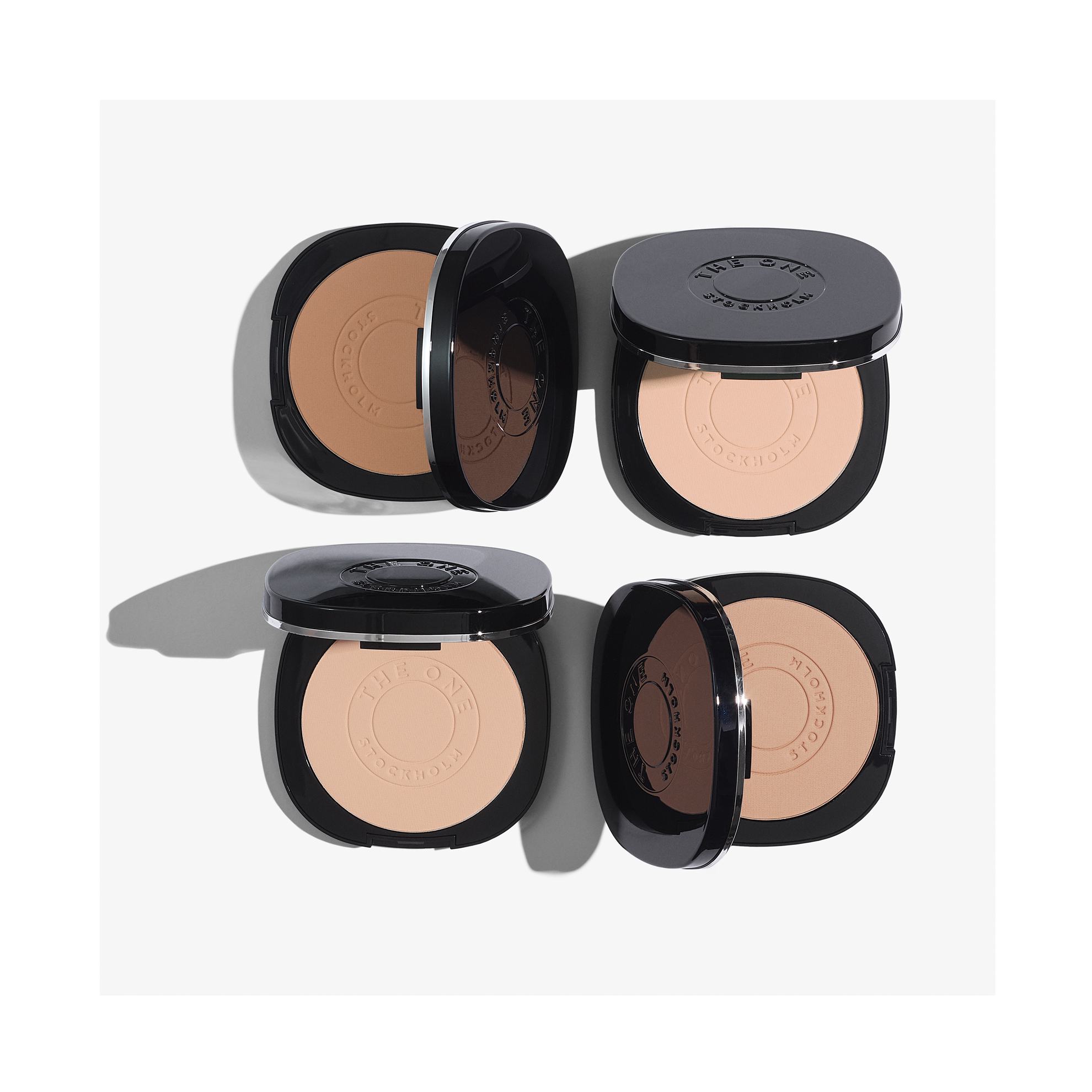 a group of makeup products