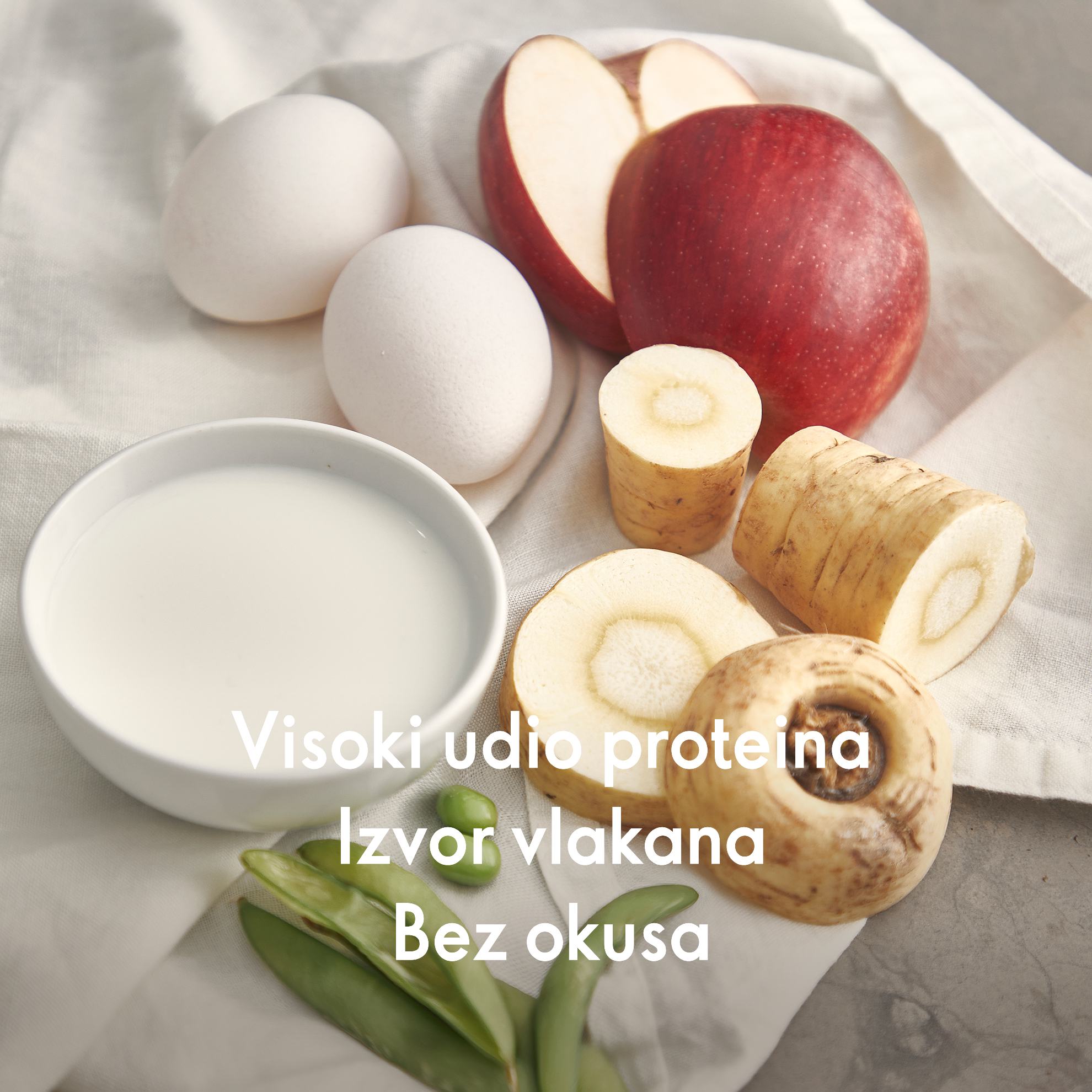 skupina hrane na ručniku