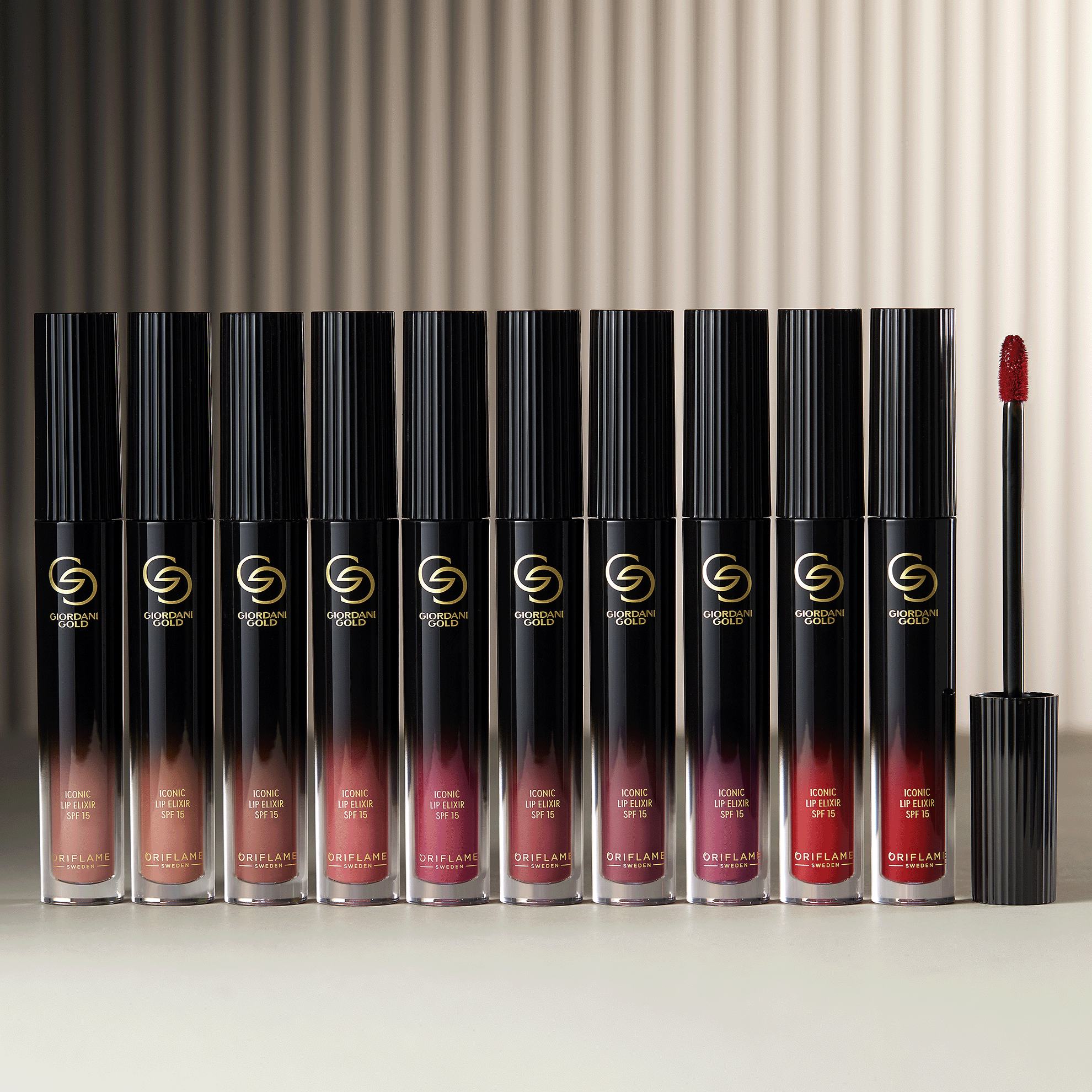 grupa sjajila za usne