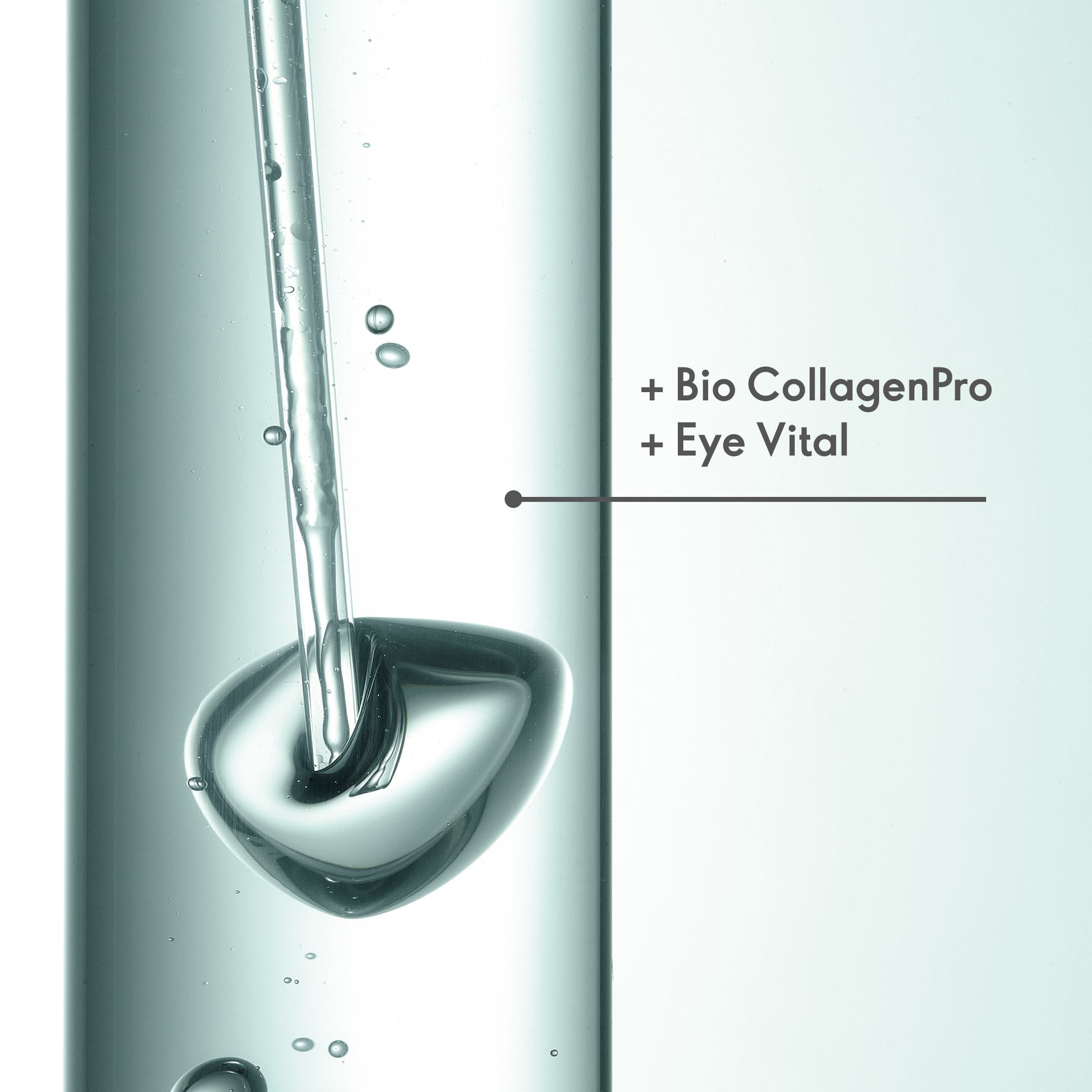 a close-up of a dropper