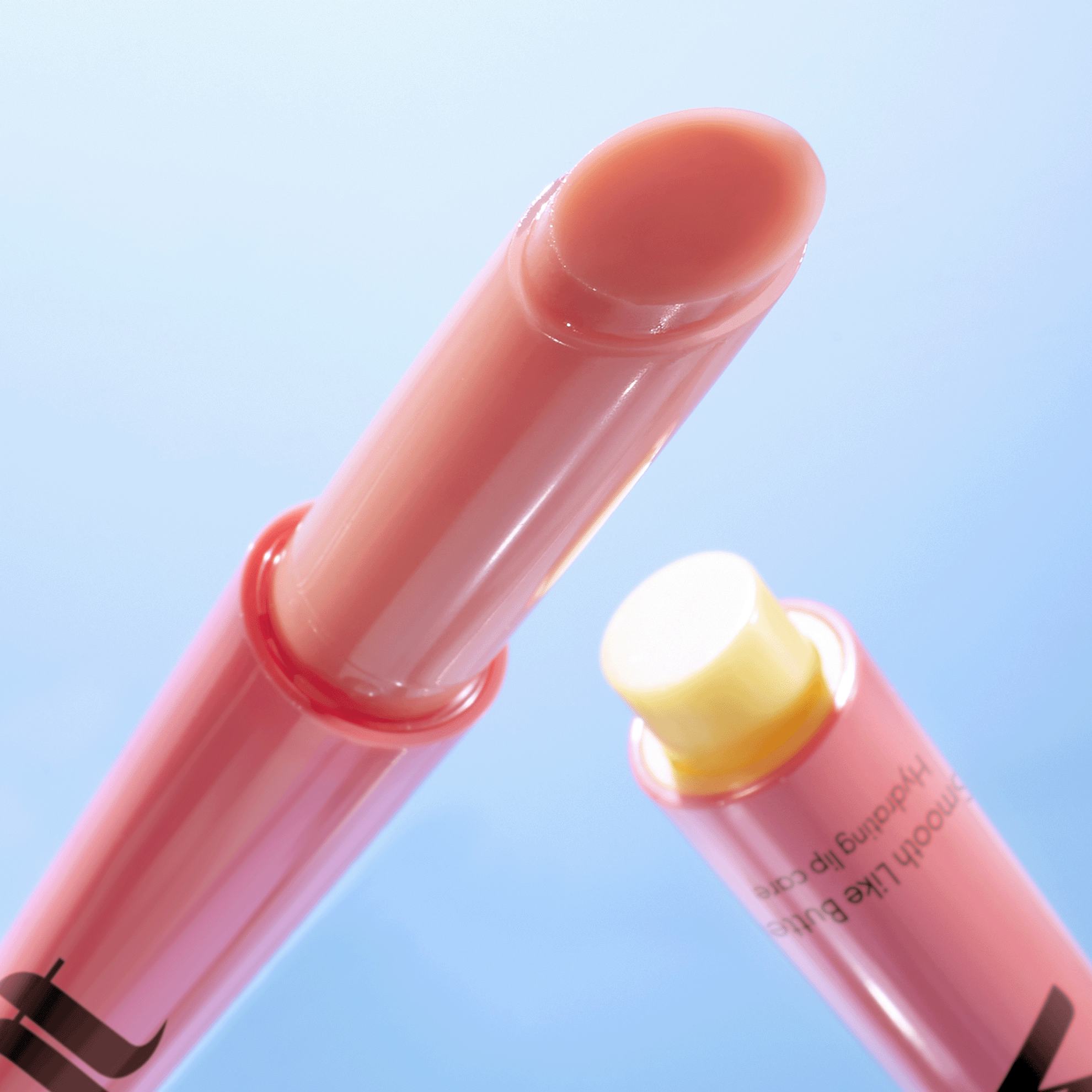 een close-up van een lippenbalsem