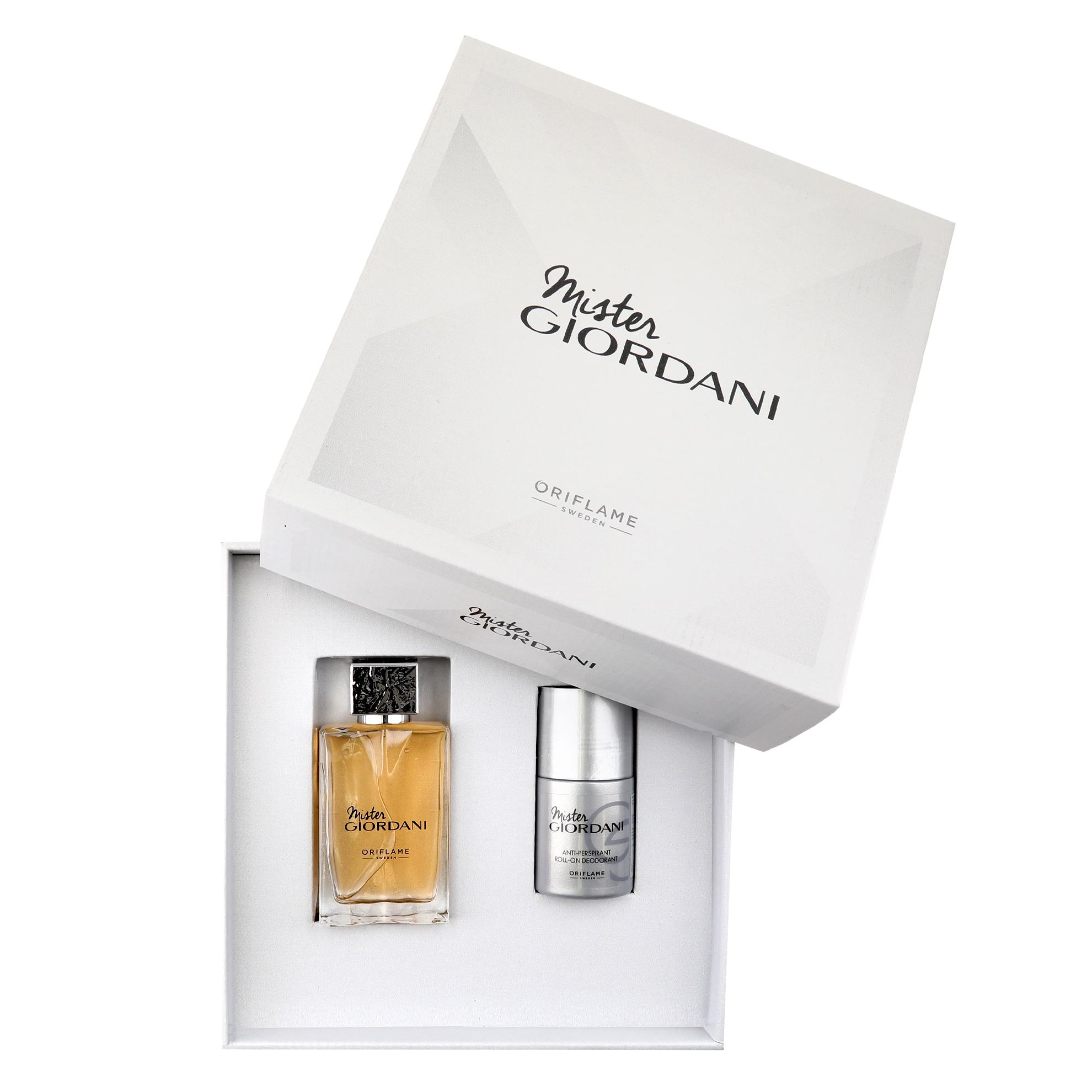 a bottle and tube in a box