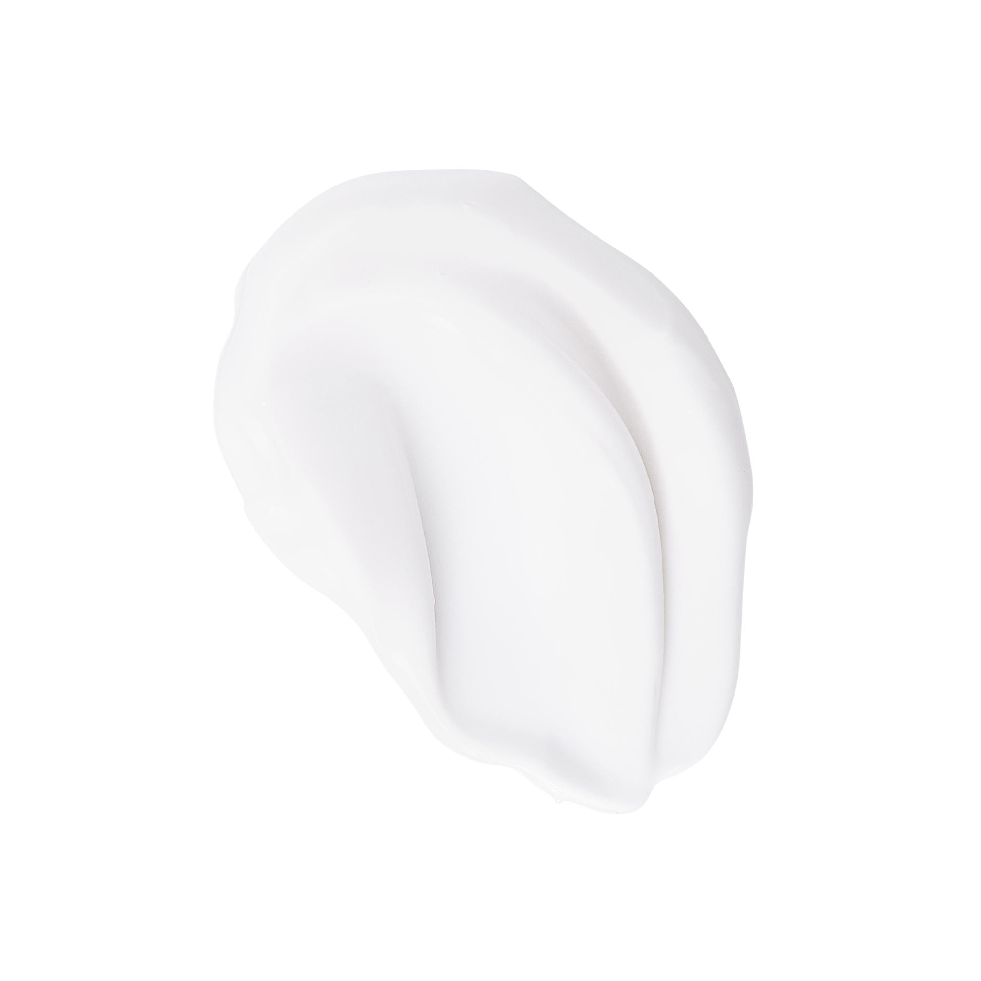 una mancha blanca de crema