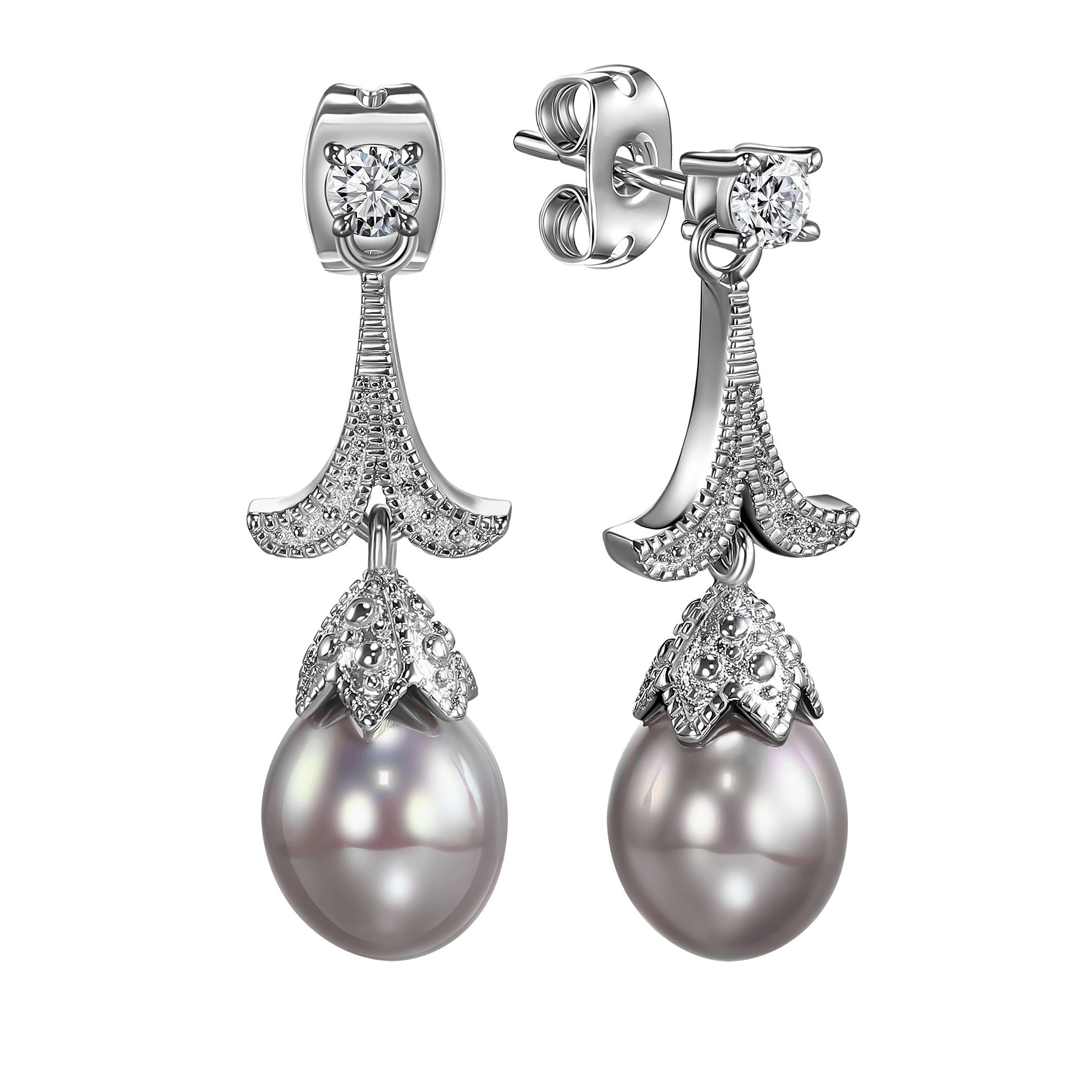 olmos bilan bir juft sirg'a