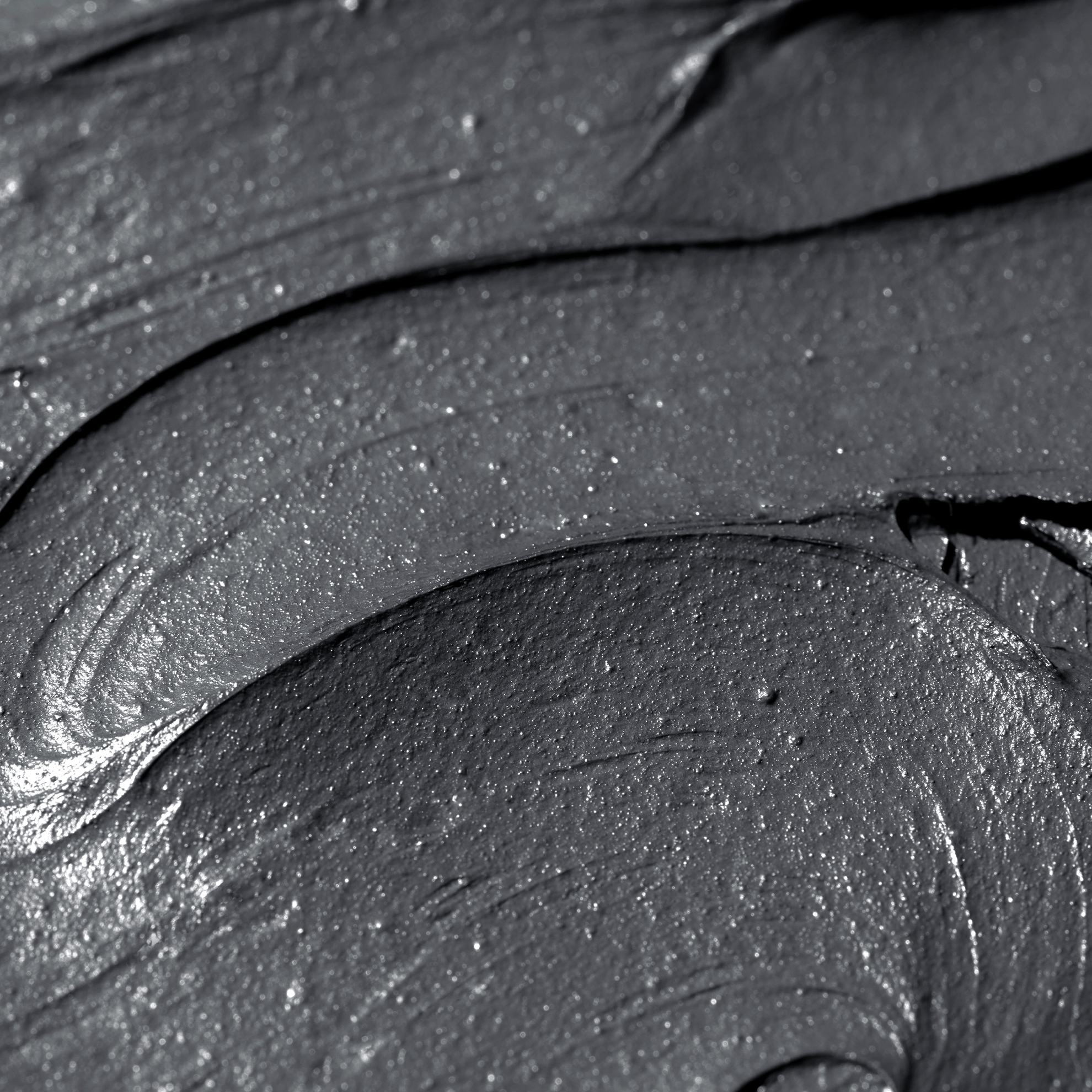 κοντινό πλάνο μιας μαύρης ουσίας