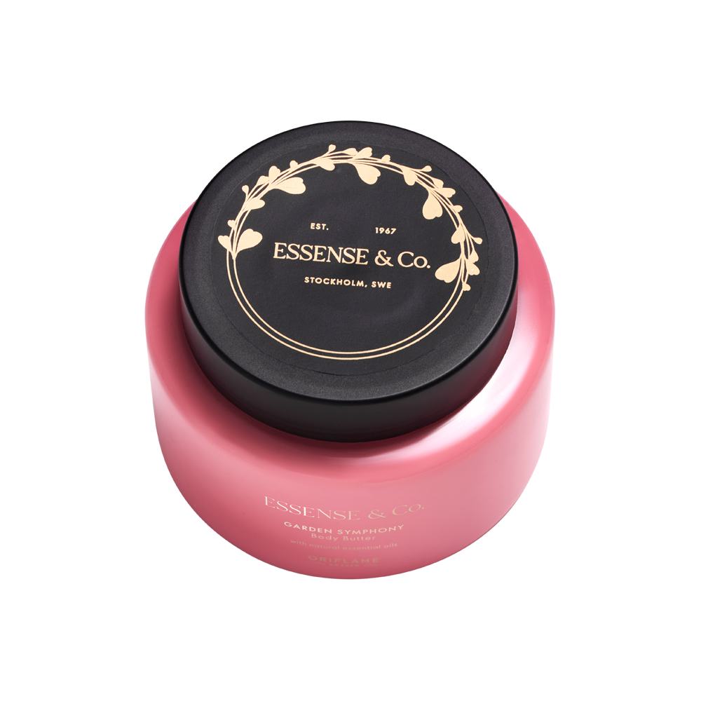 розов контейнер с черен капак