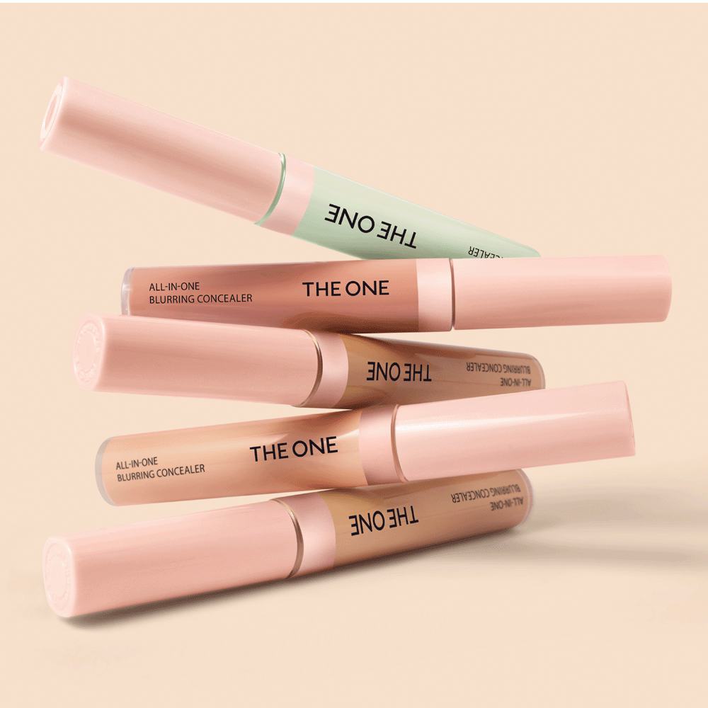 eine Gruppe von Make-up-Produkten