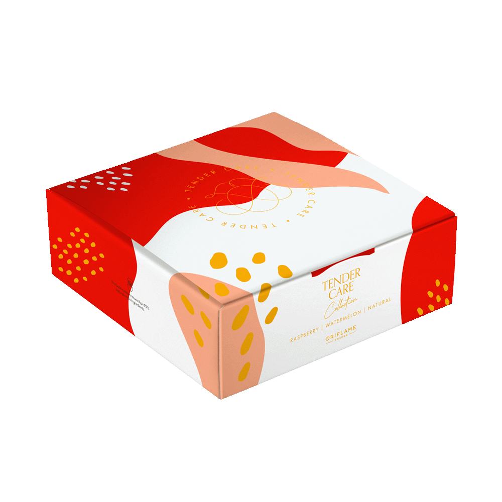 ένα κουτί με σχέδιο πάνω του