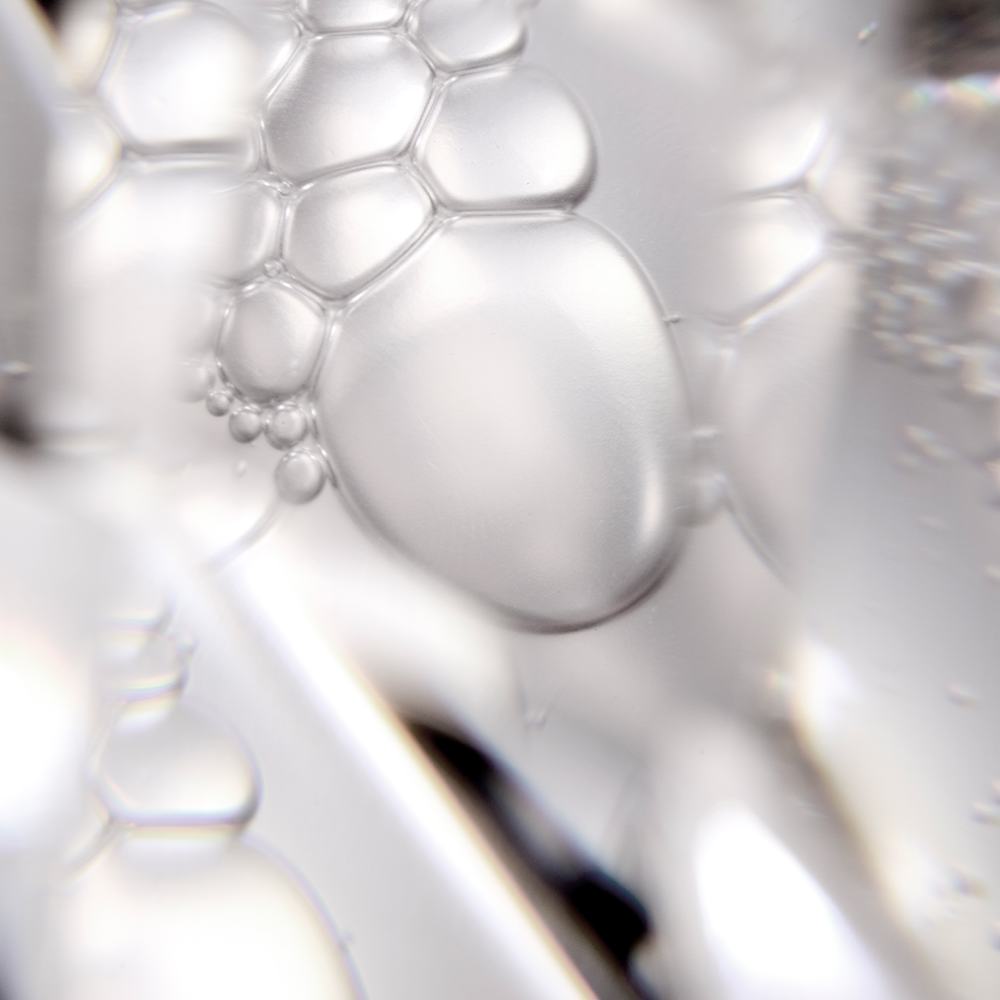 bubblor i en glasyta