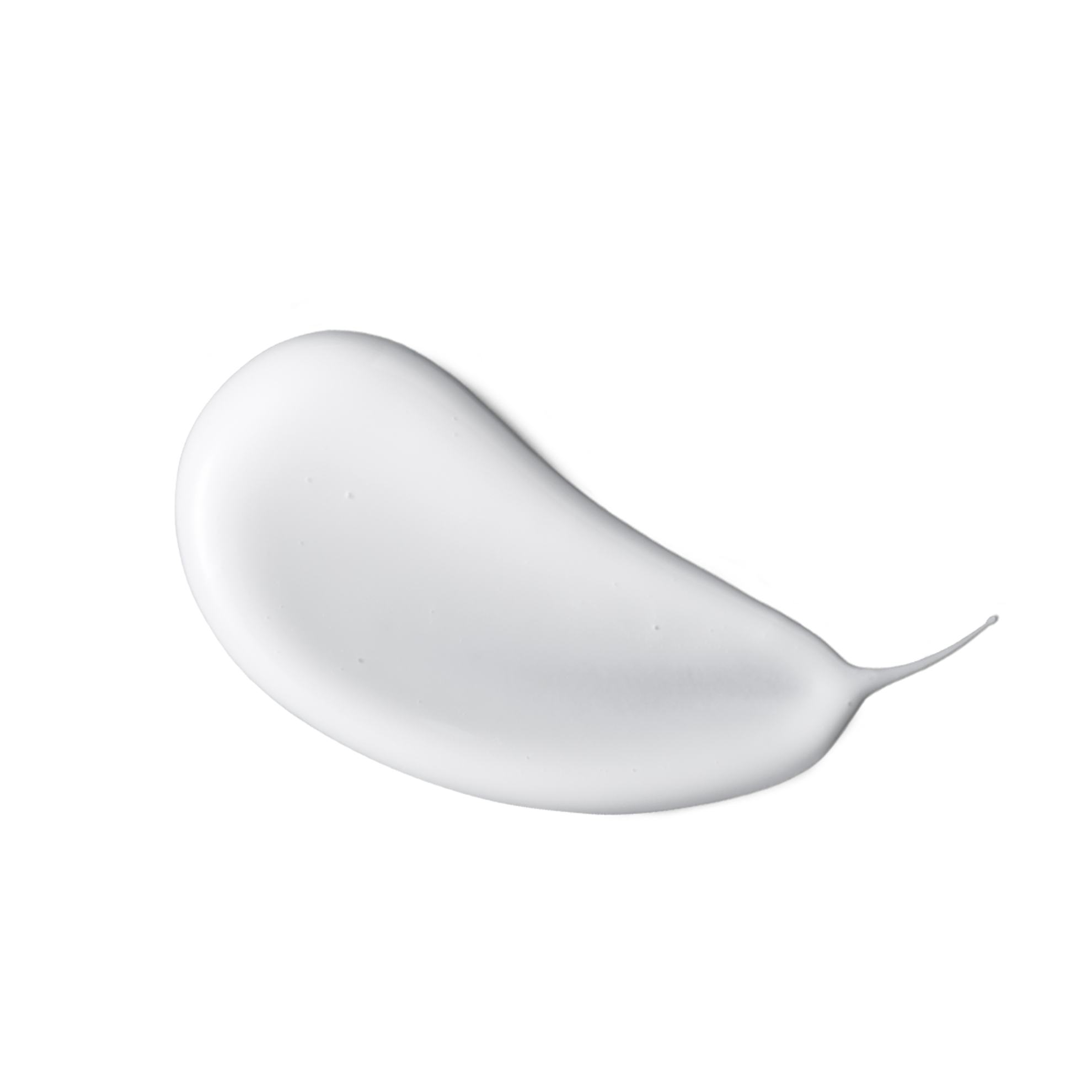 un lichid alb pe un fundal alb