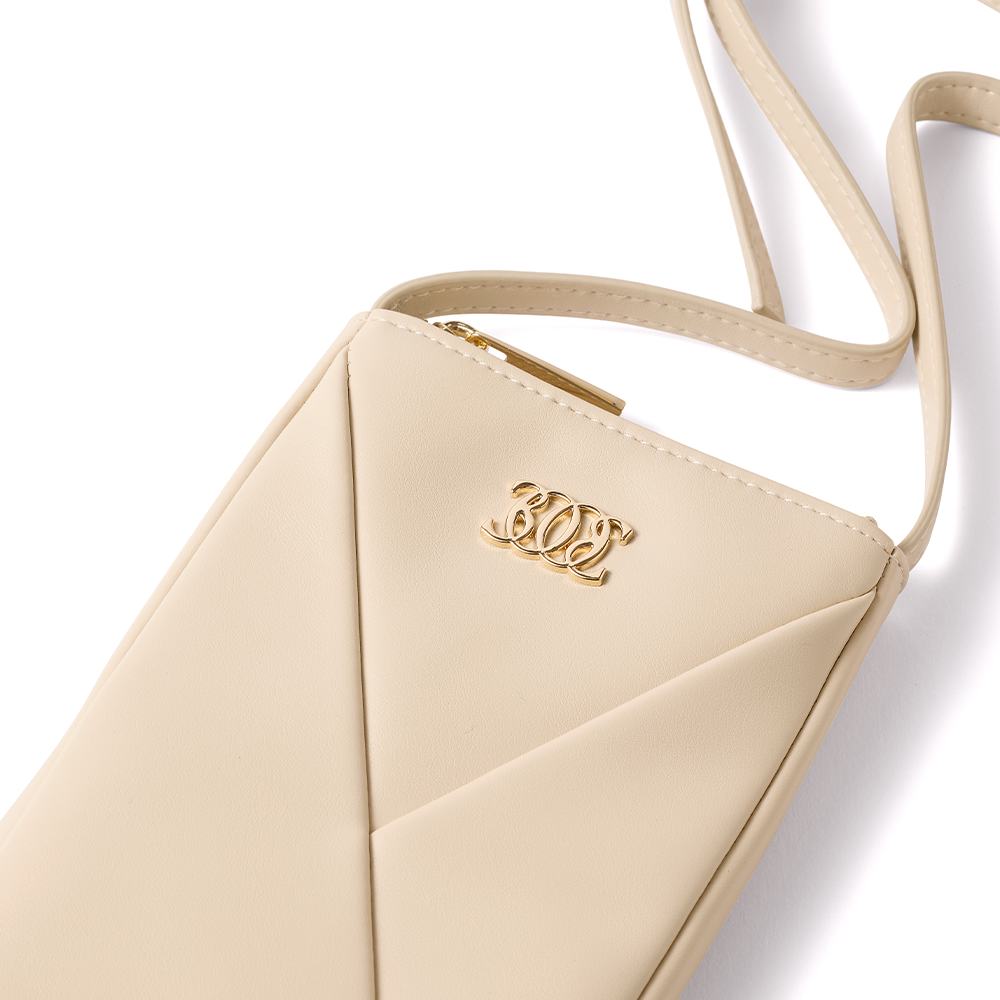 beež kott kuldse logoga