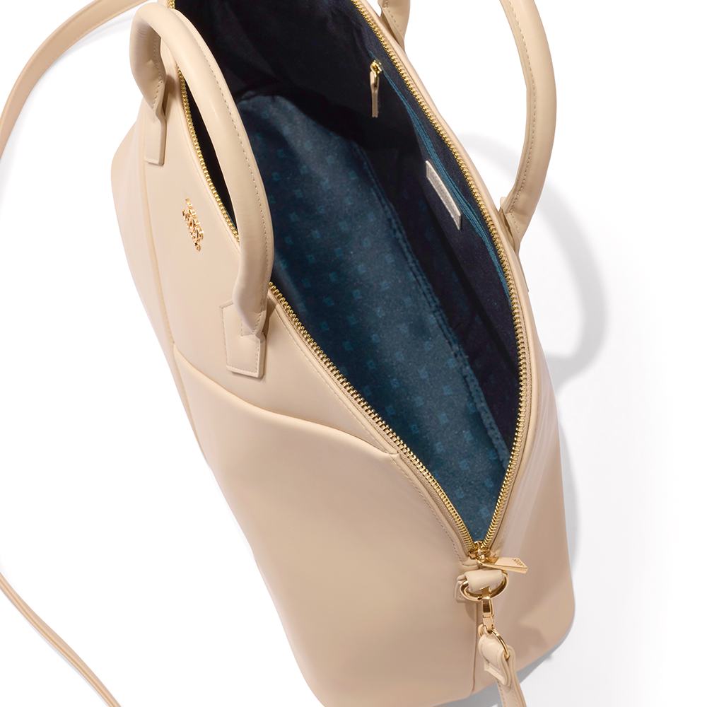 mavi astarlı ağ çanta