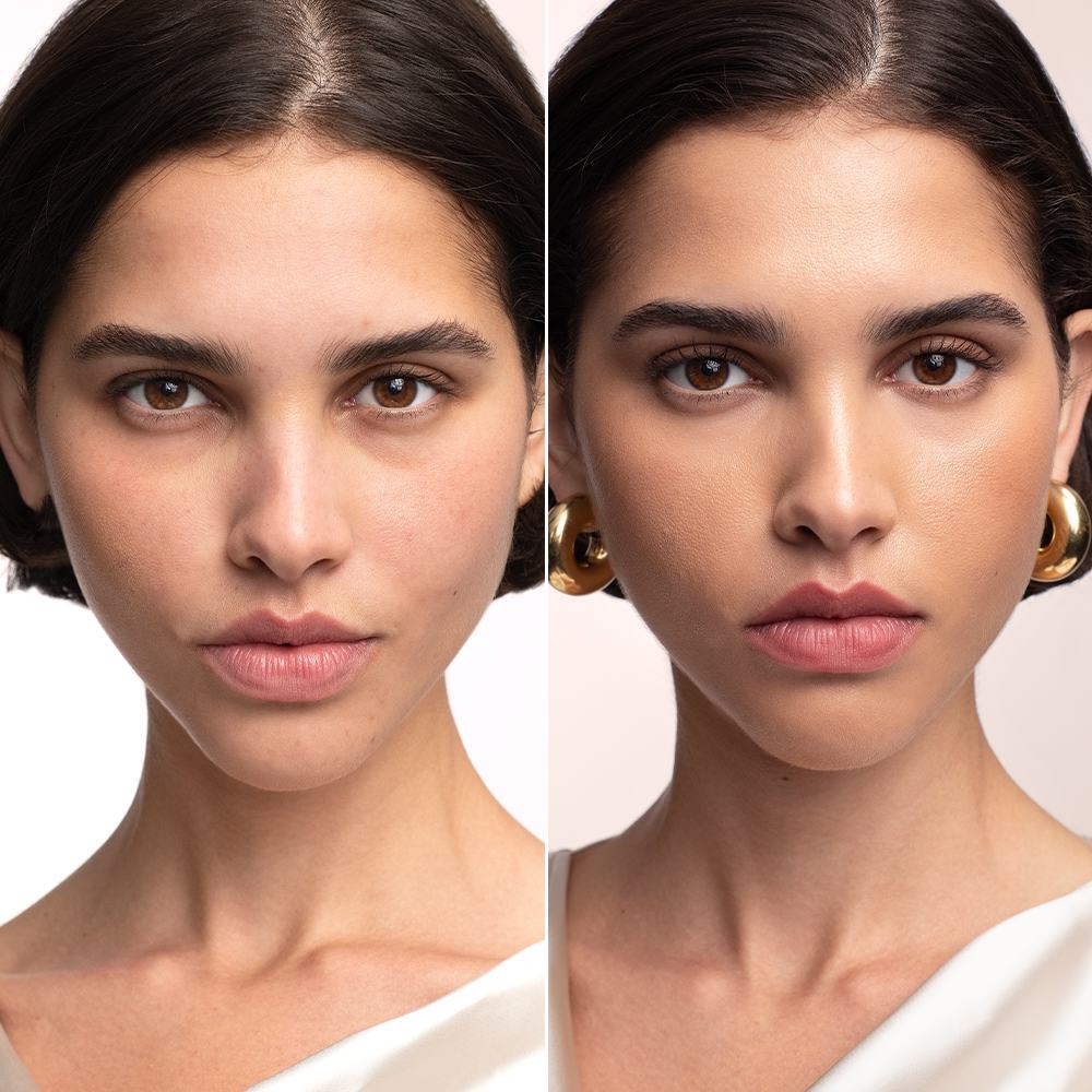 порівняння обличчя жінки