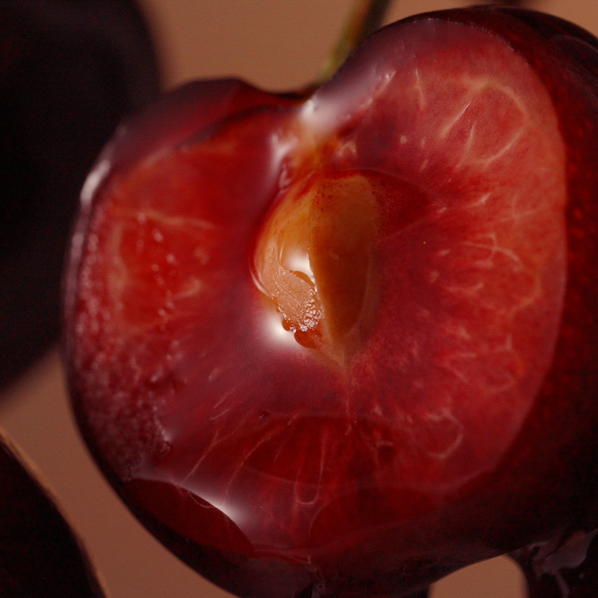 Sebuah close-up ceri