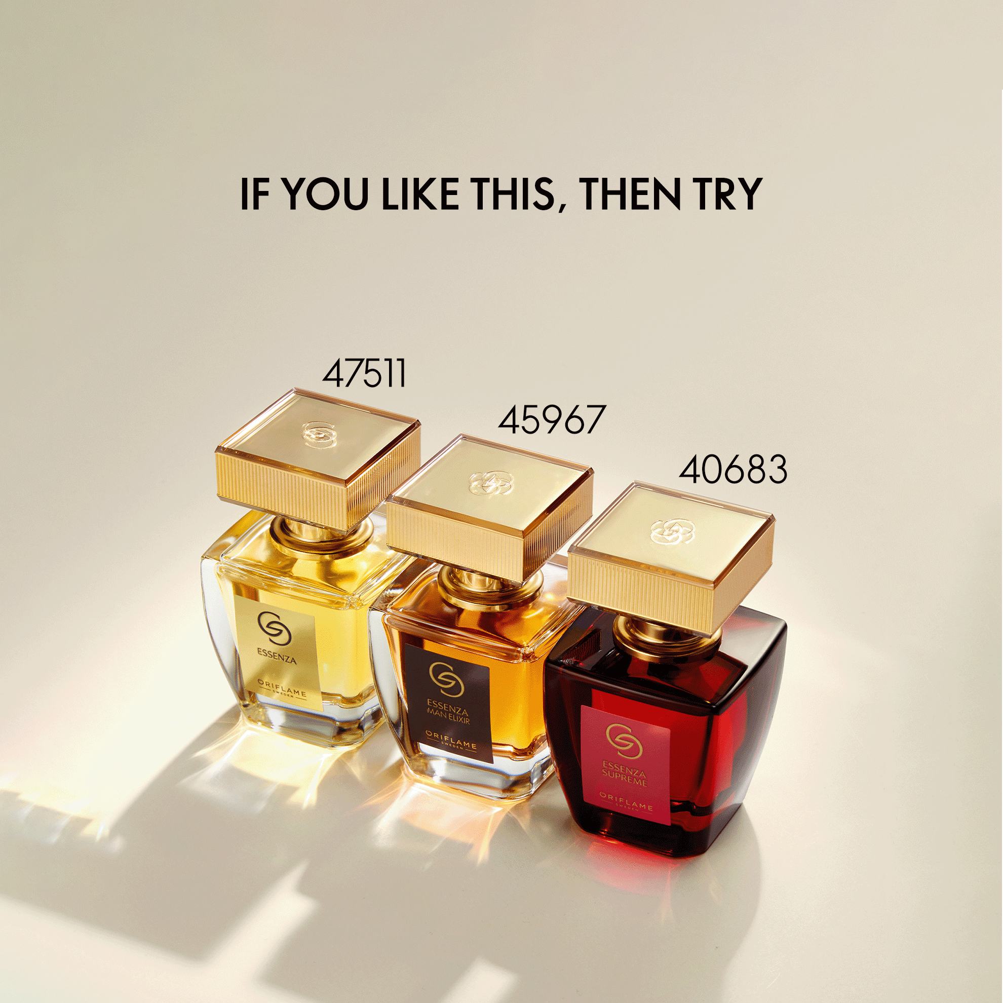 a group of bottles of perfume