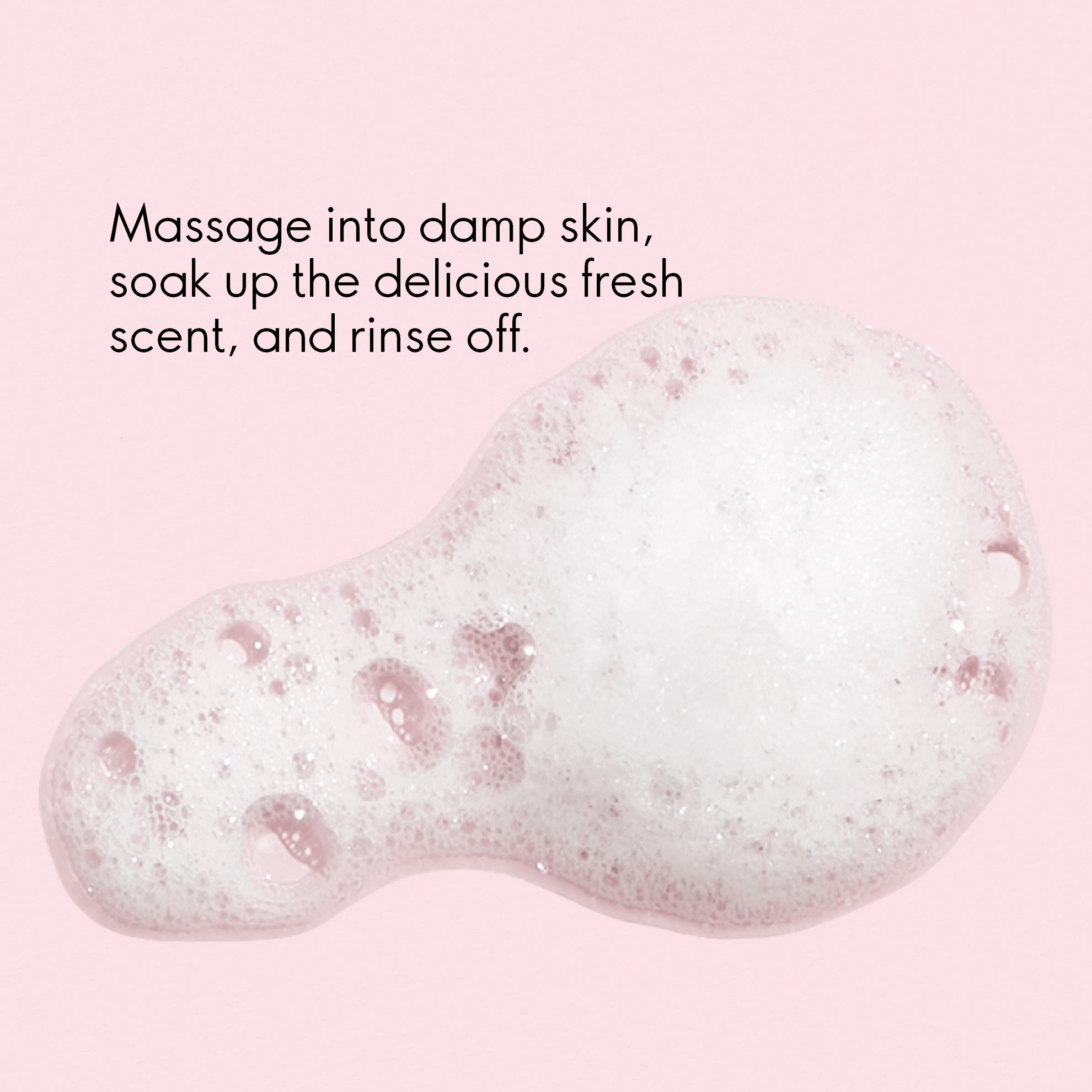 a bubble on a pink background