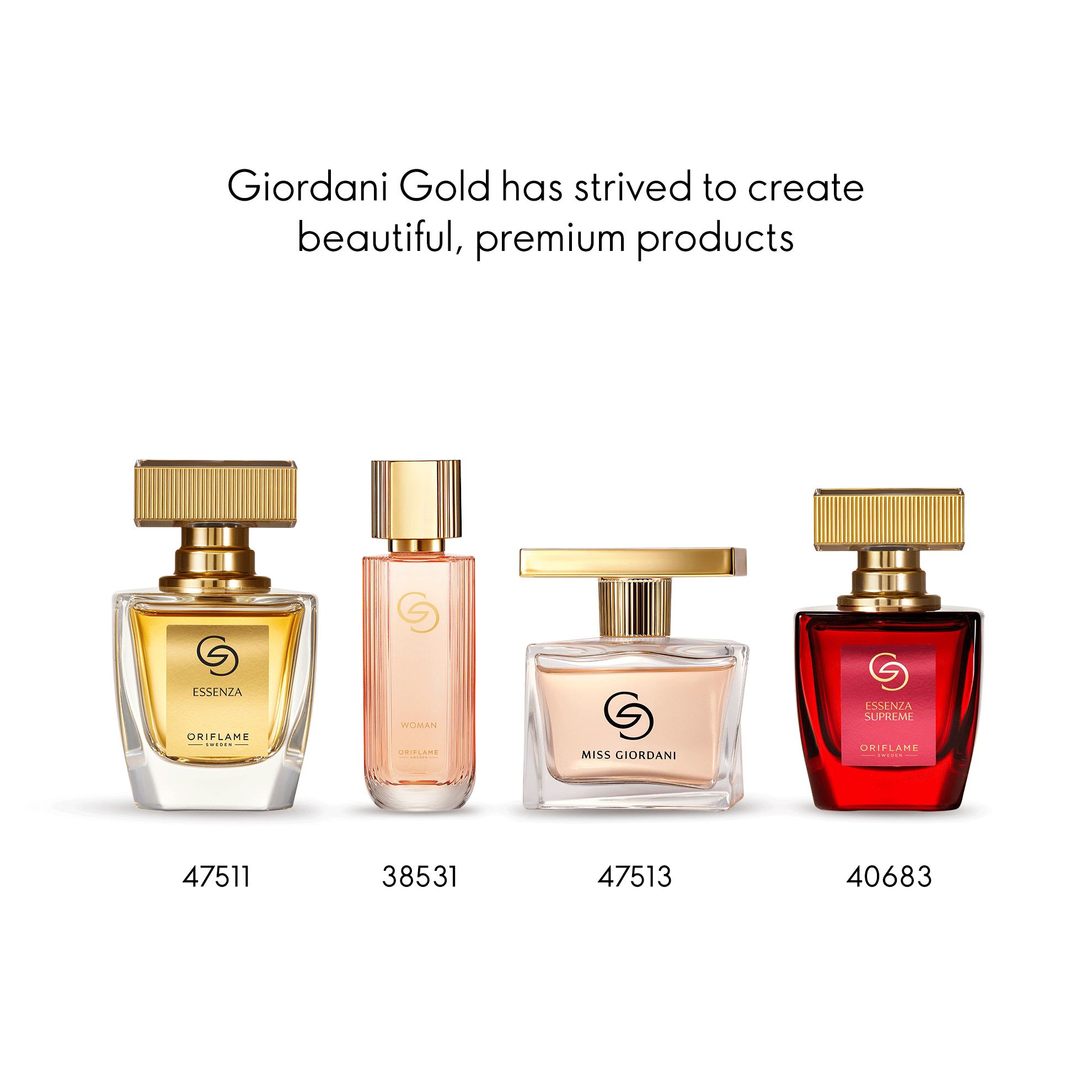 a group of bottles of perfume