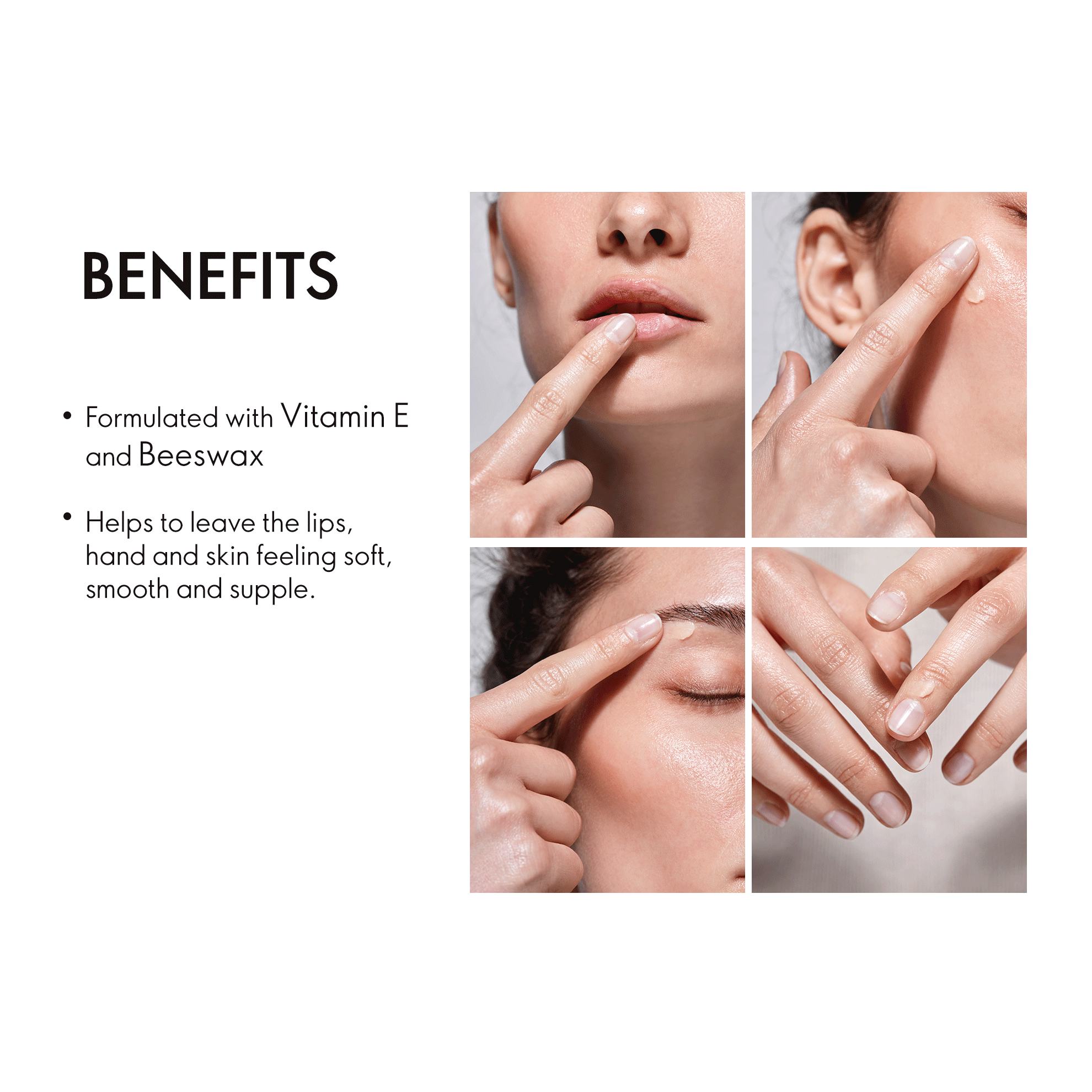 a collage of a woman's face