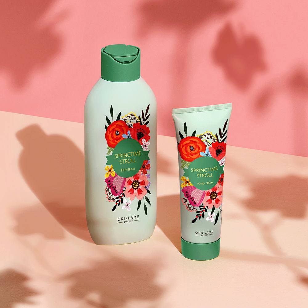 კრემის ბოთლი და მილი