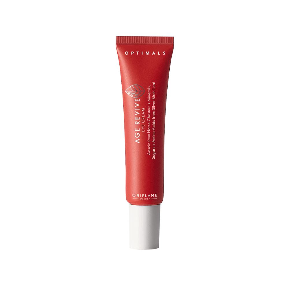un tubo rojo con texto blanco