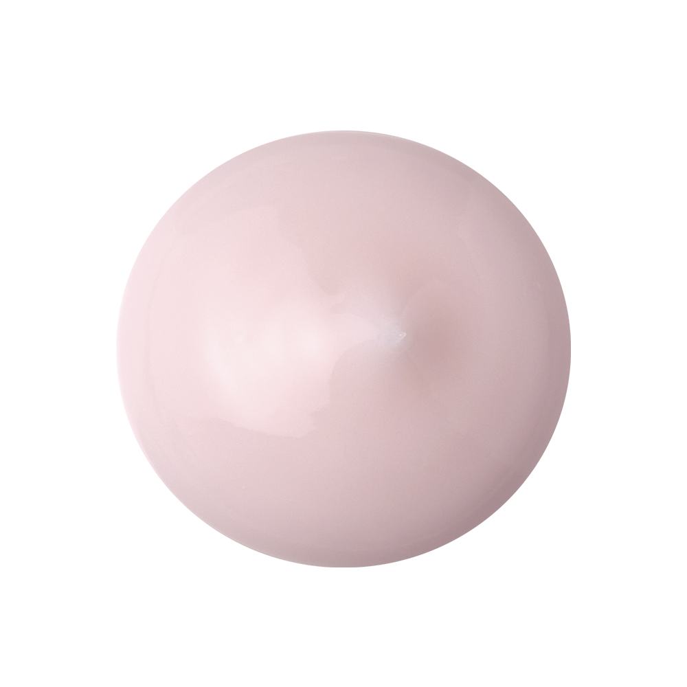 egy rózsaszín kör alakú tárgy fehér háttérrel