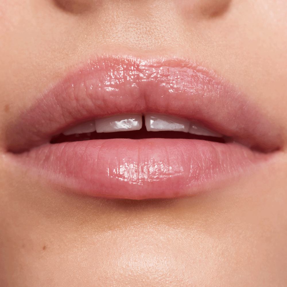 close up of a woman's lips
