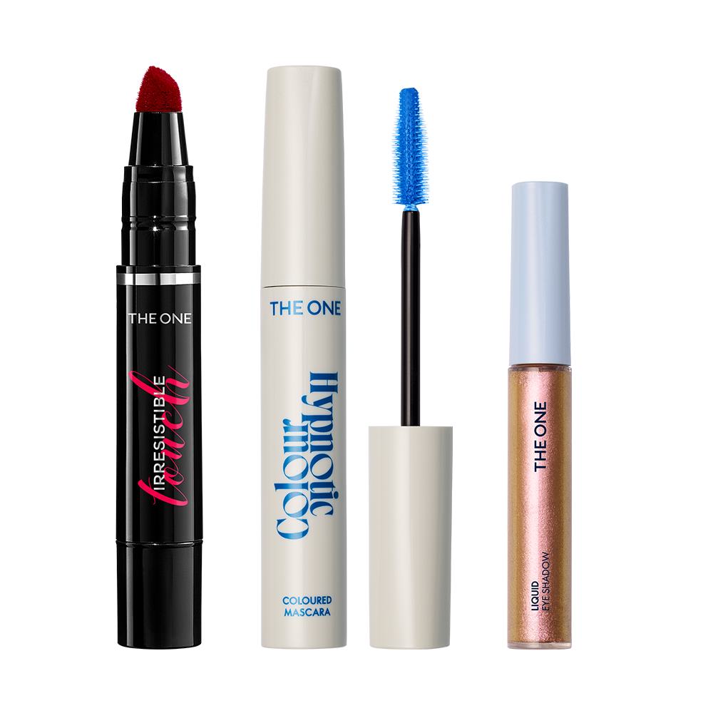 un ensemble de produits de maquillage