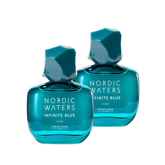 dos frascos de perfume