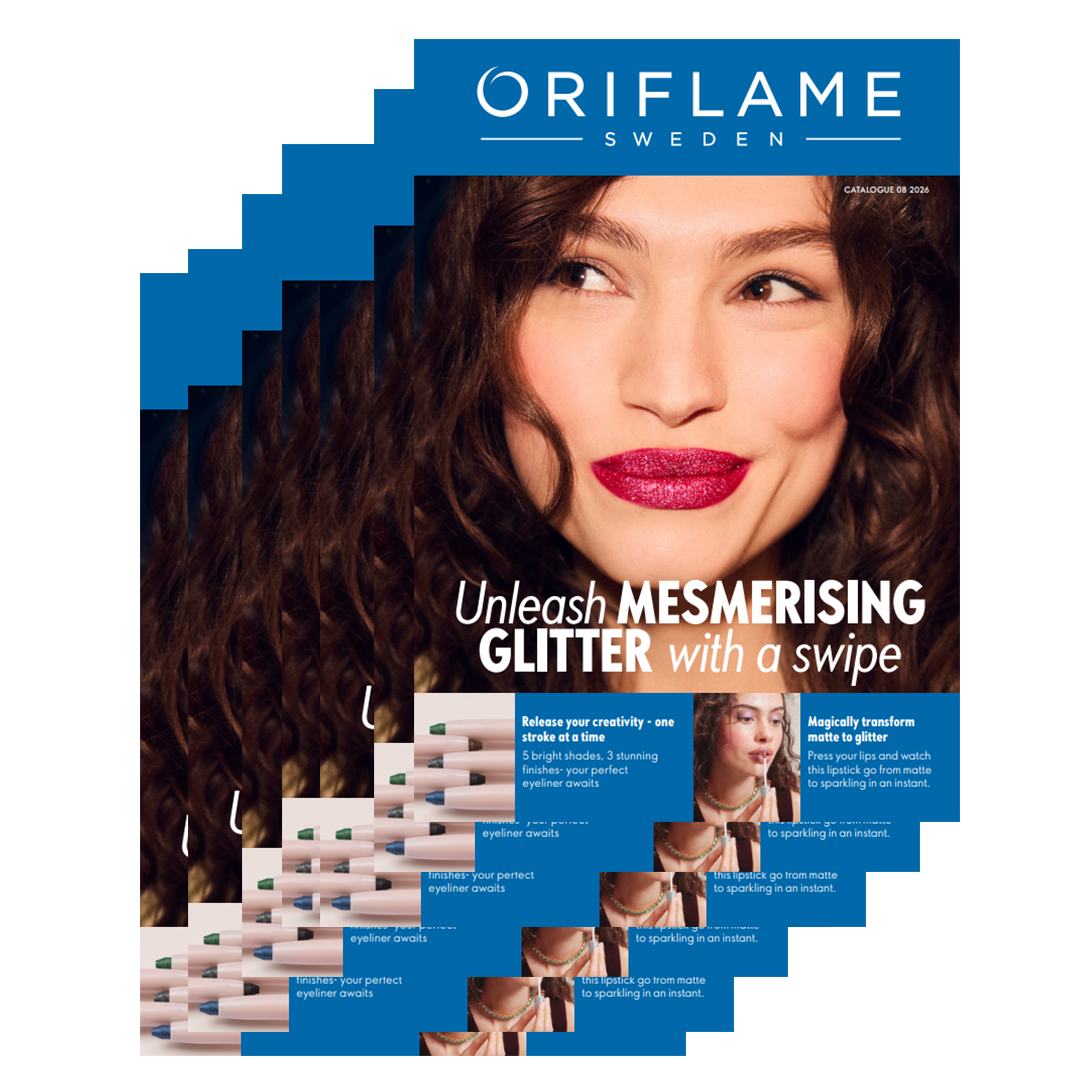 a magazine with a woman's face