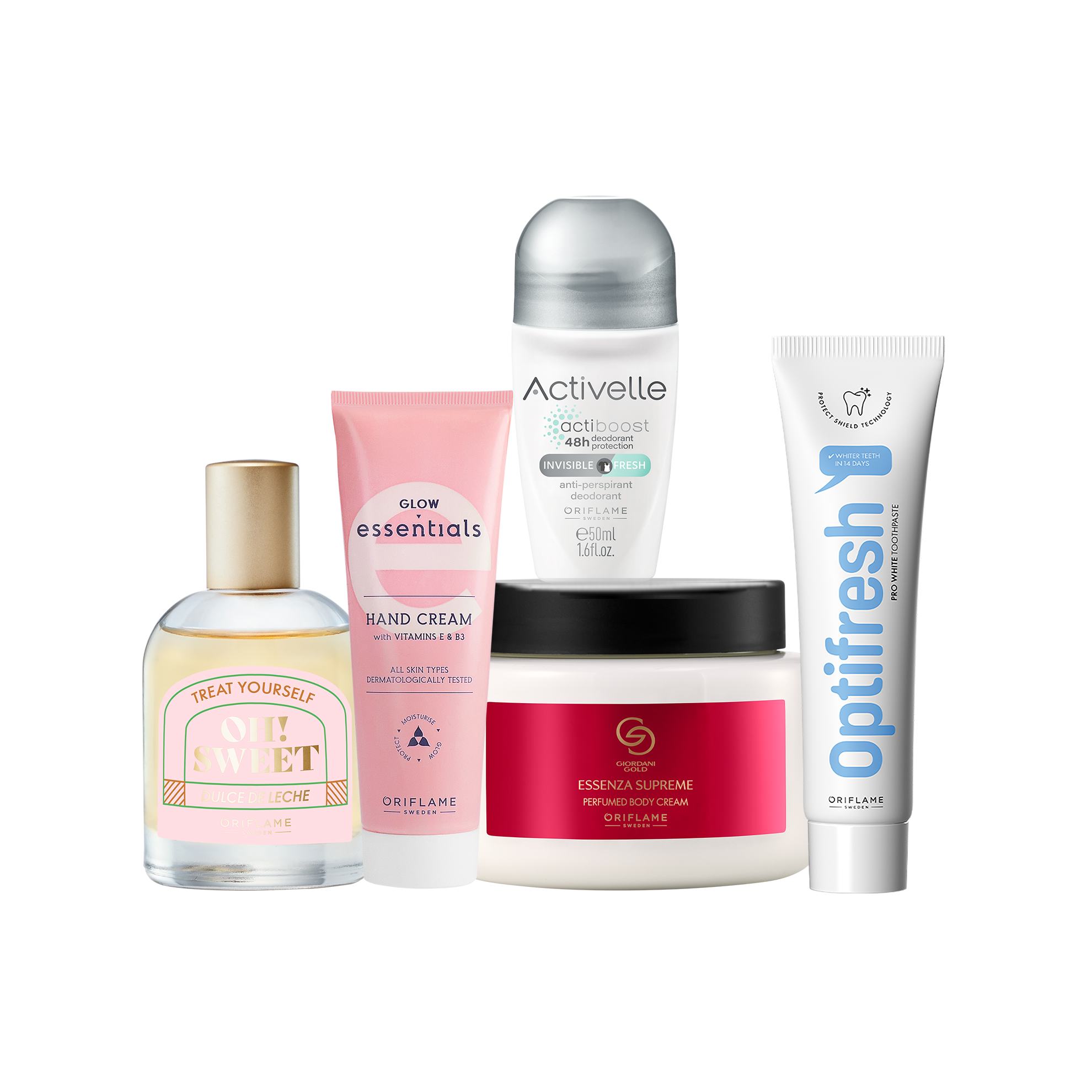 sekelompok jenis kosmetik yang berbeda