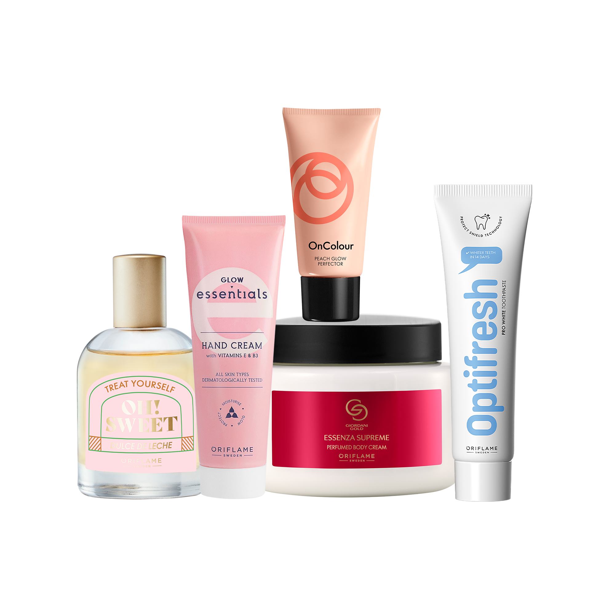 sekelompok jenis kosmetik yang berbeda