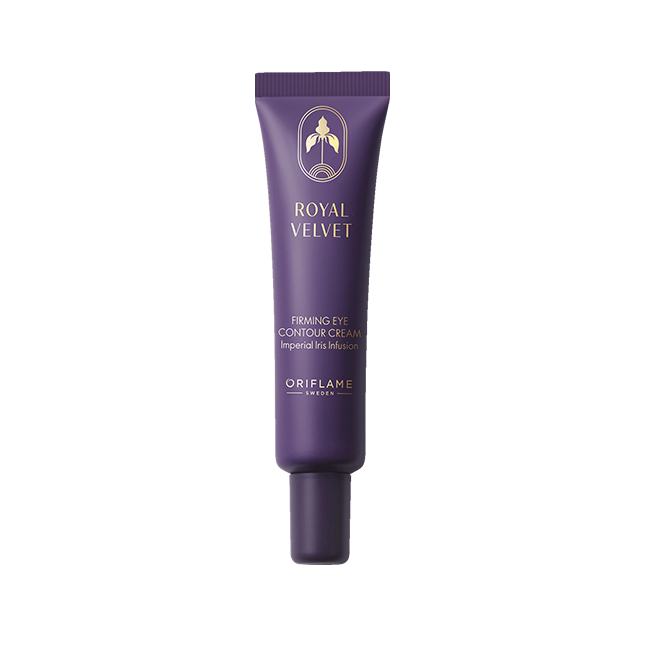 un tubo morado de crema