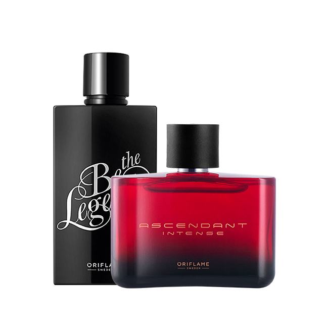 un par de frascos de perfume