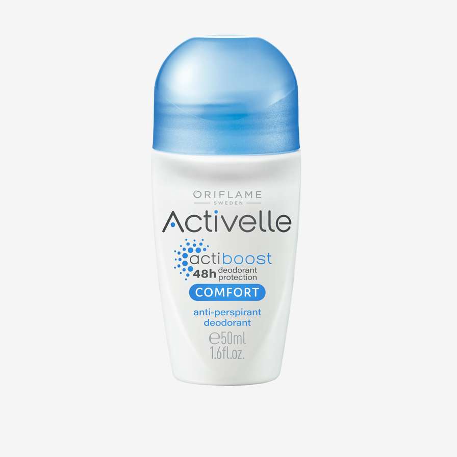 Activelle qulluqedici kompleks ilə diyircəkli dezodorant-antiperspirant