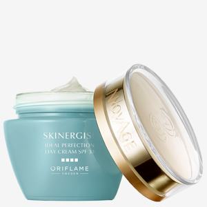 დღის კრემი-ენერგეტიკი პირველი ასაკობრივი ნიშნების წინააღმდეგ NovAge Skinergise Ideal Perfection Day Cream SPF 30 (ნოვეიჯ სქინერჯიზ იდეალ ფერფექშენ დეი ქრიმ)