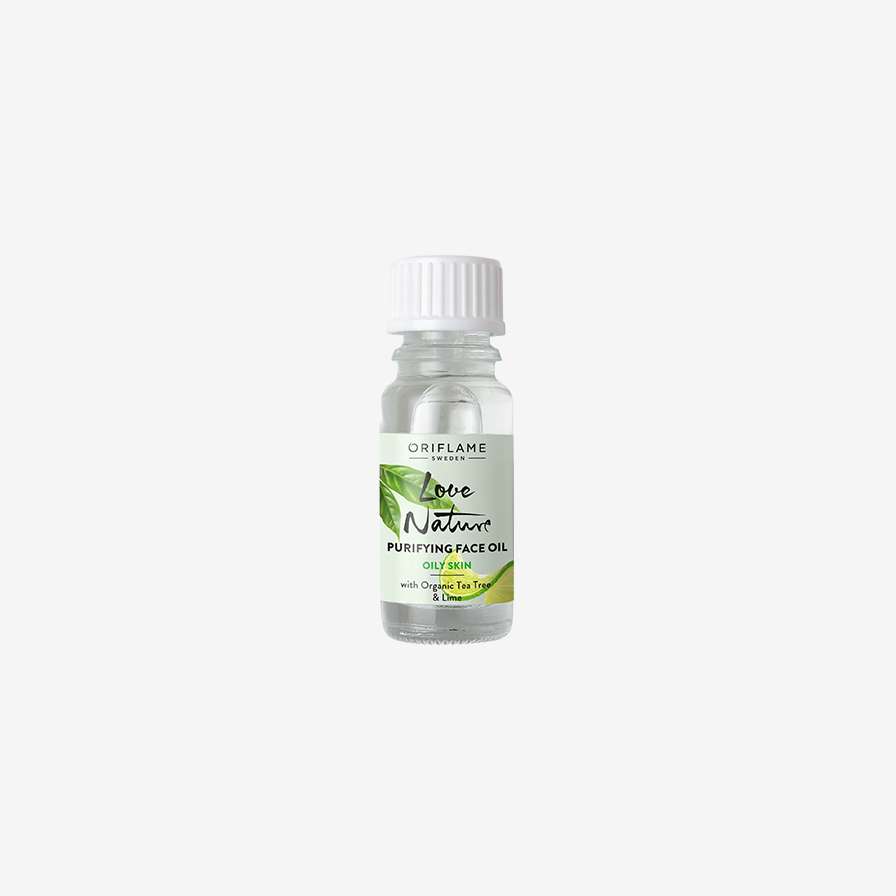Purifying Face Oil with Organic Tea Tree & Lime