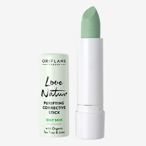 Love Nature Purifying Corrective Stick with Organic Tea Tree & Lime