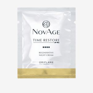 NovAge Time Restore regeneráló éjszakai krém - termékminta
