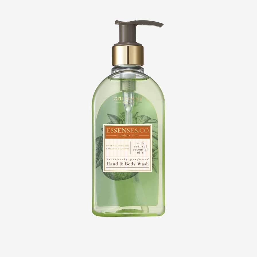 Sprchový gel se zelenou mandarinkou a květy pomerančovníku Essense & Co