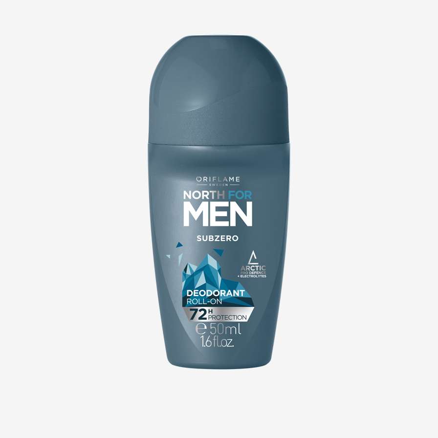 North For Men Subzero diyircəkli dezodorant-antiperspirant