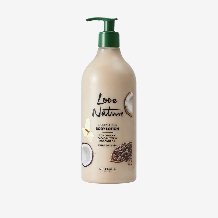 Nourishing Body Lotion with Organic Cacao Butter & Coconut Oil