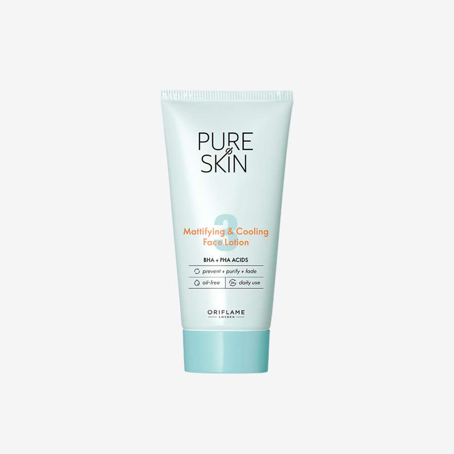 Crema Facial Matificante y Refrescante Pure Skin