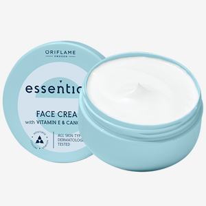 Face Cream with Vitamin E & Canola Oil