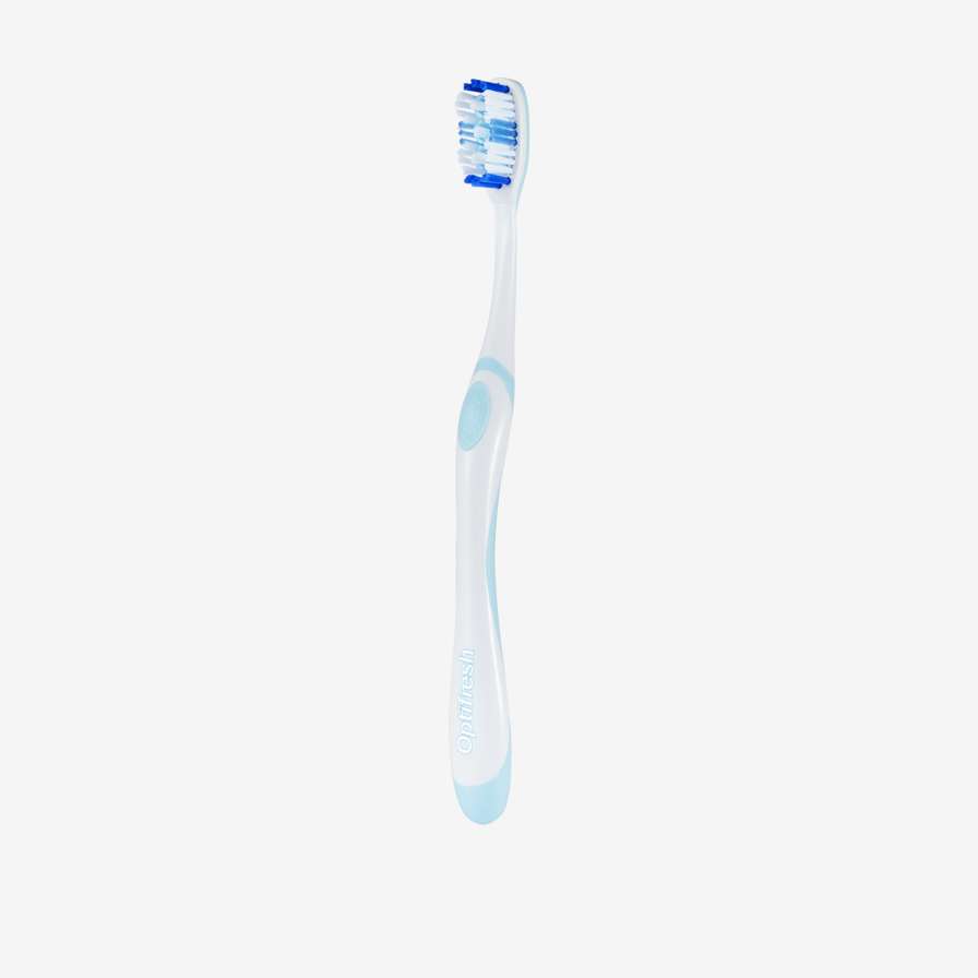 Optifresh orta sərt diş fırçası (mavi)